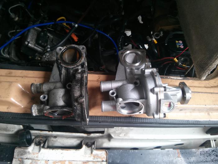 new waterpump ready to be fitted