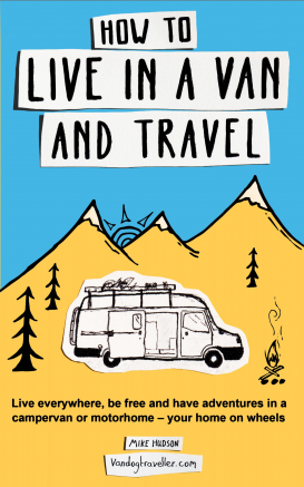 How to live in a van and travel – new book from Vandogtraveller
