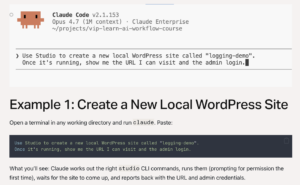 AI WordPress Developer Tools and Workflow Course