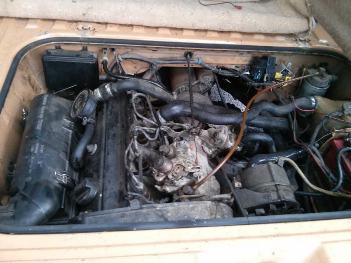 vw T25 with 1.9 diesel 1Y engine fitted
