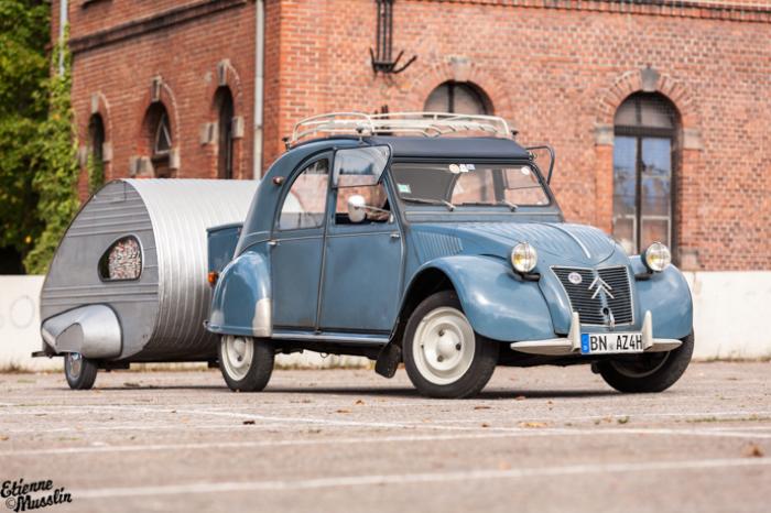 2cv towing teardrop