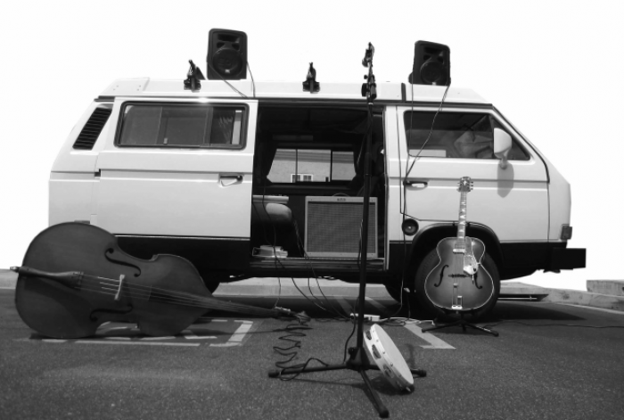 VW T25 (T3, Vanagon) mobile stage